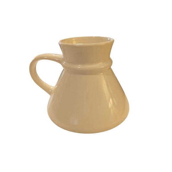 Vintage Otagiri Japan No Spill Mug Wide Bottom Horse Racing Horses Equestrian - Picture 2 of 6